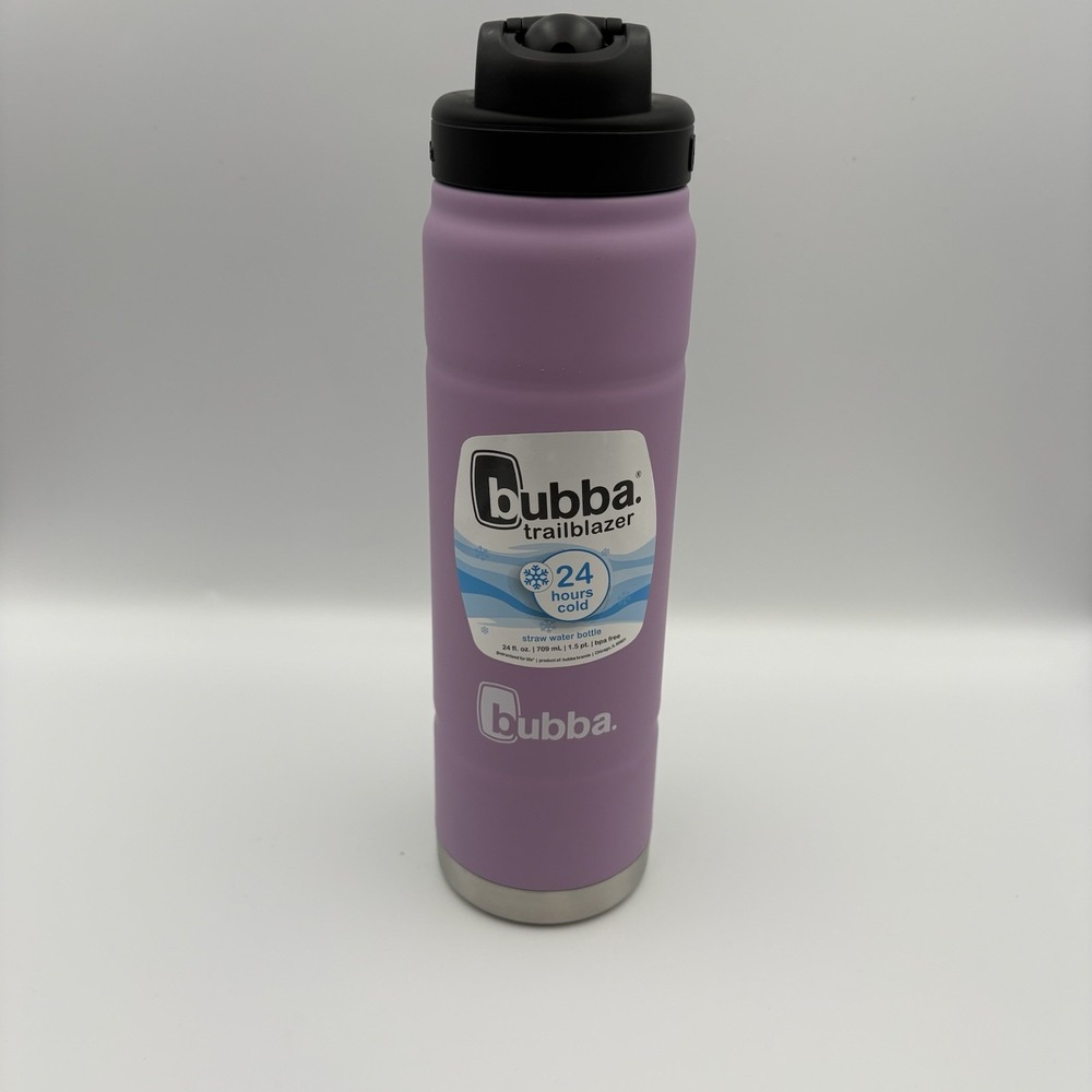 Bubba Trailblazer Water Bottle 24 oz Lavender Frost Insulated Stainless Steel
